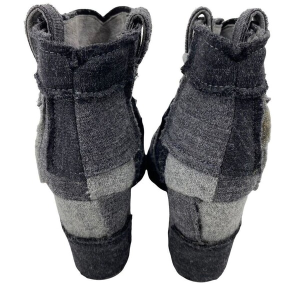 Laurence Dacade Womens Ankle Booties Black Patchwork  Pull On Sz 4.5 French 35 - Picture 2 of 8